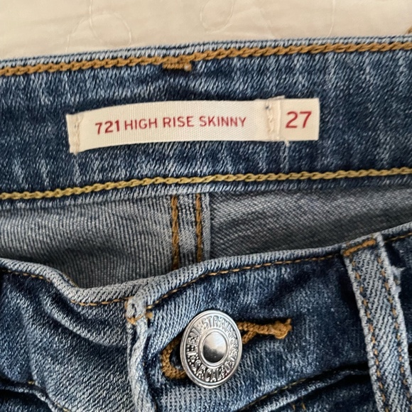 Levi's 721 High Rise Ankle Skinny - Picture 4 of 5